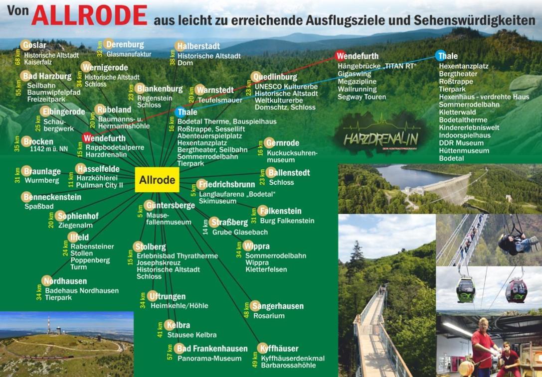 Ferienanlage Harzfreunde Allrode Zewnętrze zdjęcie